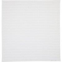 CHRISTY 'Prism' Luxury 100% Turkish Cotton Bath Mats in White