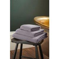CHRISTY 'Brixton' Luxury Textured 100% Cotton Towels in Light Grey