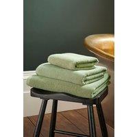 CHRISTY 'Brixton' Luxury Textured 100% Cotton Towels in Khaki