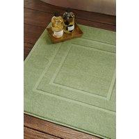 CHRISTY 'Brixton' Luxury 100% Cotton Bath Mats in Khaki