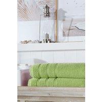 CHRISTY 'Antalya' Turkish Cotton Premium Loose Towels in Green