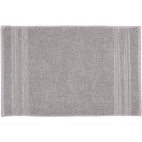 CHRISTY 'Serene' Pastel 100% Combed Cotton Bath Mat in Light Grey