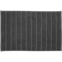 CHRISTY 'Signum' Heavyweight 100% Combed Cotton Bath Mat in Grey