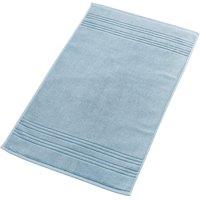 CHRISTY 'Serene' Pastel 100% Combed Cotton Bath Mat in Light Blue