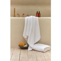 CHRISTY 'Cirrus' Lightweight Fluffy Softloft 100% Cotton Towels in White