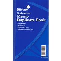 Silvine Memo Book in Blue