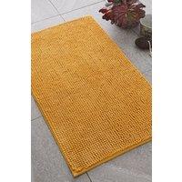 Catherine Lansfield 'Bobble' Bath Mat in Yellow
