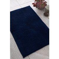 Catherine Lansfield 'Bobble' Bath Mat in Navy