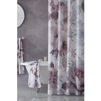 Catherine Lansfield 'Dramatic Floral' Shower Curtain in Pink