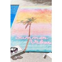 Sassy B 'Summer Vibes' Beach Towel | Size: Bath Sheet