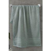 Catherine Lansfield 'Zero Twist' Hand Towel in Green