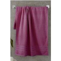 Catherine Lansfield 'Zero Twist' Bath Towel in Raspberry