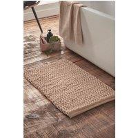 Bianca 'Aspen Bobble' Bath Mat in Natural