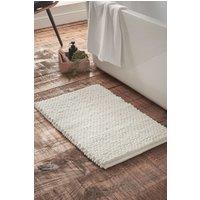 Bianca 'Aspen Bobble' Bath Mat in White