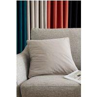 Catherine Lansfield 'Wilson Velvet' Cushion in Grey | Size: 45 cm x 45 cm