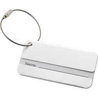 Bullet Discovery Luggage Tag in Silver