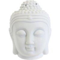 Something Different White Buddha Head Oil Burner