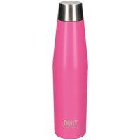 BUILT New York Insulated Water Bottle 540ml in Bright Pink