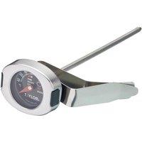 Taylor Pro Stainless Steel Milk Frothing Thermometer in Silver