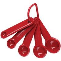 KitchenAid 5pc Measuring Spoon Set - Empire Red
