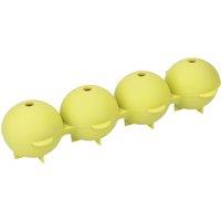 Colourworks Round Sphere Silicone Ice Cube Moulds, Green