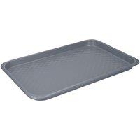 MasterClass Smart Ceramic Non-Stick Large Baking Tray, 40cm x 27cm x 2cm in Grey | Size: 40 cm x 27 cm x 2 cm