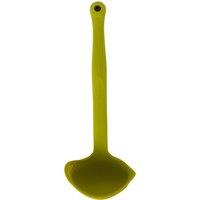 Colourworks Silicone Kitchen Ladle with Spout in Green
