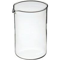 La Cafetiere Replacement 6 Cup Cafetiere Glass Beaker for French Press Coffee Makers in Clear