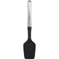 MasterClass Soft Grip Stainless Steel Spoon Spatula in Black