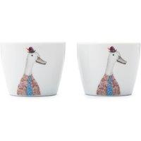 Mikasa Tipperleyhill Porcelain Egg Cups, Duck, Set of Two, Gift Boxed