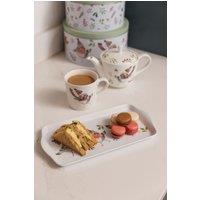 Mikasa TipperleyHill Robin Rectangle Sandwich Tray in White