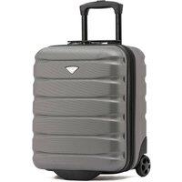 Flight Knight 45x36x20cm EasyJet Free Cabin Bag 2 Wheel Suitcase Hard Shell Carry On in Charcoal