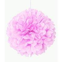 Unique Party Puff Balls Party Dration (16in) in Baby Pink