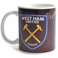 West Ham United FC Halftone 0.3kg Boxed Mug in Red
