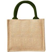 Westford Mill Jute Mini Gift Bag (6 Litres) Pack of 2 in Natural