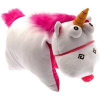 Despicable Me Official Fluffy Unicorn Folding Cushion in White