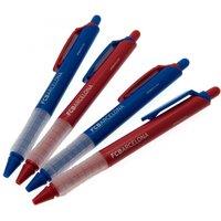 FC Barcelona Pen Set (Pack Of 4) in Blue