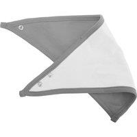 Babybugz Plain Bandana Bib Pack of 2 in White