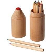 Bullet 12 Piece Pencil Set Pack of 2 in Cream