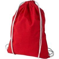 Bullet Oregon Cotton Premium Rucksack Pack of 2 in Red