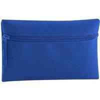 Quadra Classic Zip Up Pencil Case Pack of 2 in Royal