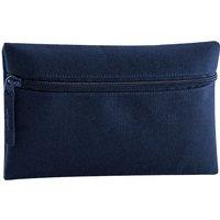 Quadra Classic Zip Up Pencil Case Pack of 2 in Navy