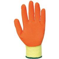 Portwest Fortis Grip Gloves (A150) Workwear Safetywear Pack of 2 in Yellow | Size: Medium