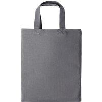 Nutshell Mini Shopping Bag in Light Grey