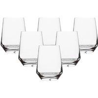 simpa Highball Tumbler Glasses - 360ml - Set of 6 in Clear
