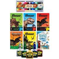 simpa 6PC Dinosaur Activity & Colouring Book Set | Size: 6 Pack
