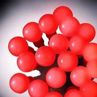 simpa 50 LED Battery Operated Berry Lights in Red
