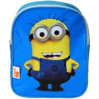 Despicable Me Smiling Minion Backpack in Blue