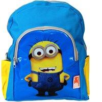 Despicable Me Smiling Minion Backpack in Blue