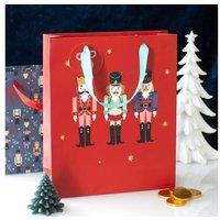 KDMD 23cm Red Nutcracker Gift Bag